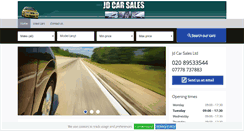 Desktop Screenshot of jdcarsalesltd.co.uk